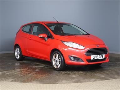 FORD FIESTA 1.25 82 Zetec 3dr Petrol - RED - CP15ZFE - 3 Door Hatchback