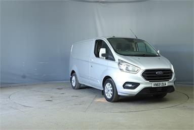 FORD TRANSIT CUSTOM 280 L1 DIESEL FWD 2.0 EcoBlue 130ps Low Roof Limited Van Diesel - SILVER - VN69OUA - 5 Door Panel Van