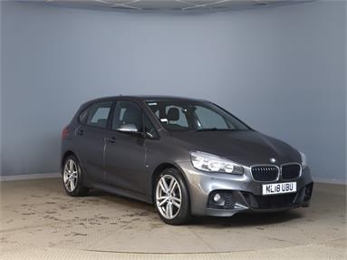 BMW 2 SERIES 218d M Sport 5dr [Nav] Step Auto Diesel - GREY - ML18UBU - 5 Door Hatchback