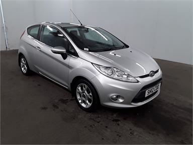 FORD FIESTA 1.25 Zetec 3dr [82] Petrol - SILVER - SH12CDO - 3 Door Hatchback