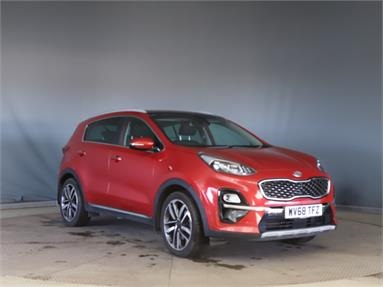 KIA SPORTAGE 1.6T GDi ISG 4 5dr Petrol - RED - WV68TFZ - 5 Door Estate