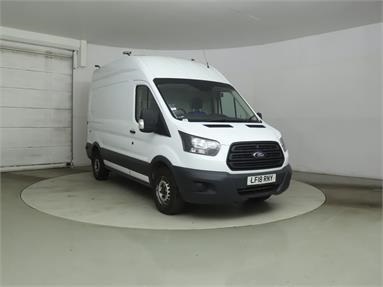 FORD TRANSIT 350 L2 DIESEL FWD 2.0 TDCi 130ps H3 Van Diesel - WHITE - LF18RNY - 5 Door Panel Van