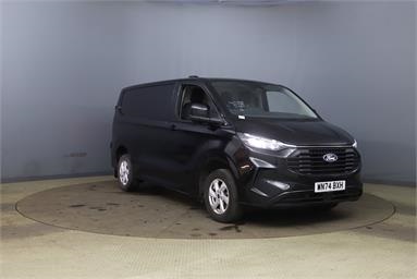 FORD TRANSIT CUSTOM 300 L1 DIESEL FWD 2.0 EcoBlue 136ps H1 Van Limited Auto Diesel - BLACK - WN74BXH - 5 Door Panel Van