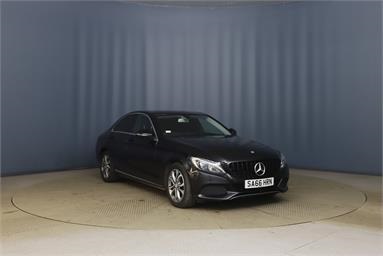 MERCEDES-BENZ C CLASS C220d Sport 4dr Auto Diesel - BLACK - SA66HRN - 4 Door Saloon