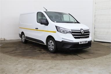 RENAULT TRAFIC SWB DIESEL SL28 Blue dCi 130 Business+ Van Diesel - WHITE - NA72BKN - 5 Door Panel Van