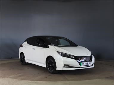 NISSAN LEAF 110kW Tekna 39kWh 5dr Auto Electric - WHITE - DY72EJO - 5 Door Hatchback