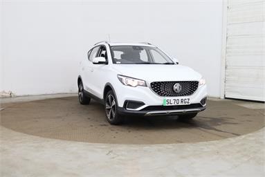 MG ZS 105kW Exclusive EV 45kWh 5dr Auto Electric - WHITE - SL70RGZ - 5 Door Hatchback