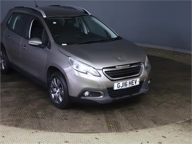 PEUGEOT 2008 1.6 BlueHDi 100 Active 5dr [Non Start Stop] Diesel - GREY - GJ16HEV - 5 Door Hatchback