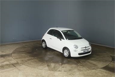 FIAT 500 1.2 Pop 3dr Petrol - WHITE - BN67KHF - 3 Door Hatchback