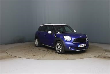 MINI COUNTRYMAN 2.0 Cooper D ALL4 5dr Auto Diesel - Blue - LG64EGY - 5 Door Hatchback