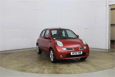 NISSAN MICRA 1.2 N-Tec 5dr Petrol - RED - MT10YNB - 5 Door Hatchback