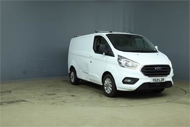 FORD TRANSIT CUSTOM 280 L1 DIESEL FWD 2.0 EcoBlue 130ps Low Roof Limited Van Diesel - WHITE - YS21LZR - 5 Door Panel Van