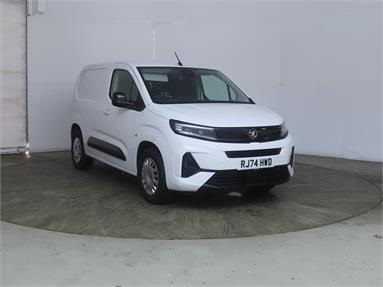 VAUXHALL COMBO CARGO ELECTRIC 100kW Pro 52kWh H1 Van Auto Electric - WHITE - RJ74HWD - 5 Door Panel Van
