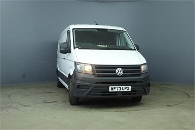 VOLKSWAGEN CRAFTER CR35 MWB DIESEL FWD 2.0 TDI 140PS Startline High Roof Van Diesel - WHITE - WF73UPX - Panel Van