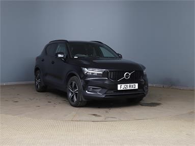 VOLVO XC40 2.0 B4P R DESIGN 5dr Auto Petrol/Hybrid - BLACK - FJ21RXD - 5 Door Estate