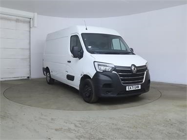 RENAULT MASTER MWB DIESEL FWD MM35dCi 135 Business+ Medium Roof Van Diesel - WHITE - EA71GHN - 5 Door Panel Van