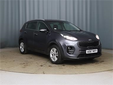 KIA SPORTAGE 1.7 CRDi ISG 2 5dr DCT Auto Diesel - SILVER - AO67MYY - 5 Door Estate