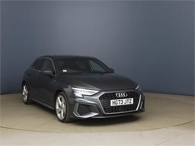 AUDI A3 35 TFSI S Line 5dr S Tronic Petrol - GREY - HG73JTZ - 5 Door Hatchback