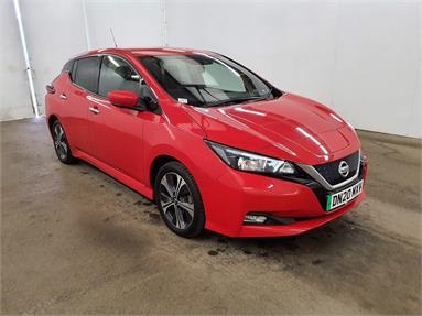 NISSAN LEAF 110kW N-Connecta 40kWh 5dr Auto Electric - RED - DN20MXV - 5 Door Hatchback