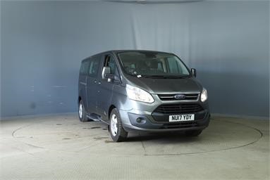 FORD TOURNEO CUSTOM L2 DIESEL FWD 2.0 TDCi 130ps Low Roof 8 Seater Titanium Diesel - GREY - NU17YDY - Bus (Mini Less 18 seats)