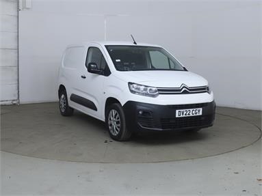 CITROEN BERLINGO M DIESEL 1.5 BlueHDi 1000Kg Enterprise Pro 100ps [6 Speed] Diesel - Polar White - DV22CGY - 5 Door Panel Van