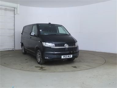 VOLKSWAGEN TRANSPORTER T28 SWB DIESEL 2.0 TDI 150 Highline Van Diesel - BLACK - VN21MUV - 5 Door Panel Van