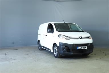 CITROEN DISPATCH XS DIESEL 1000 1.6 BlueHDi 95 Van Enterprise Diesel - WHITE - LG18VSP - 6 Door Panel Van