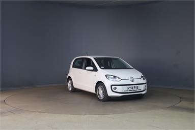 VOLKSWAGEN UP 1.0 High Up 5dr Petrol - WHITE - HY14PVE - 5 Door Hatchback