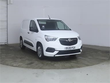 VAUXHALL COMBO CARGO L1 DIESEL 2300 1.5 Turbo D 100ps H1 Sportive Van Diesel - WHITE - DS20FGX - 5 Door Panel Van