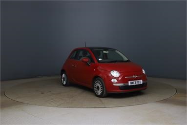 FIAT 500 1.2 Lounge 3dr Petrol - RED - WM13KCU - 3 Door Hatchback