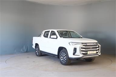 MAXUS T90 ELECTRIC 130kW Elite Double Cab Pickup 88.5kWh Auto Electric - WHITE - NV73ZFW - 4 Door Pick Up Body