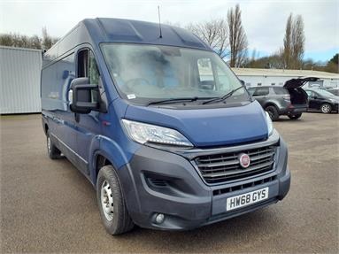 FIAT DUCATO 35 LWB DIESEL 2.3 Multijet Tecnico High Roof Van 130 Diesel - BLUE - HW68GYS - 5 Door Panel Van