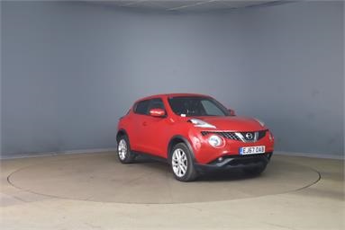 NISSAN JUKE 1.2 DiG-T N-Connecta 5dr Petrol - RED - EJ67OAB - 5 Door Hatchback