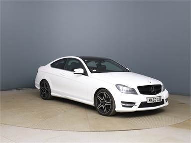 MERCEDES-BENZ C CLASS C250 CDI BlueEFFICIENCY AMG Sport Plus 2dr Diesel - White - MA62ZZB - 2 Door Coupe
