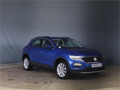 VOLKSWAGEN T-ROC 1.0 TSI SE 5dr Petrol - BLUE - PK20LNJ - 5 Door Hatchback