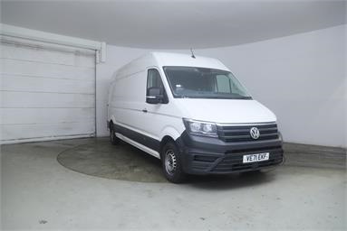 VOLKSWAGEN CRAFTER CR35 LWB DIESEL FWD 2.0 TDI 140PS Trendline High Roof Van Diesel - WHITE - VE71EKF - 5 Door Panel Van