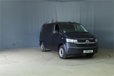 VOLKSWAGEN TRANSPORTER T32 SWB DIESEL 2.0 TDI 110 Startline Van Diesel - BLUE - LM71OSV - 5 Door Panel Van