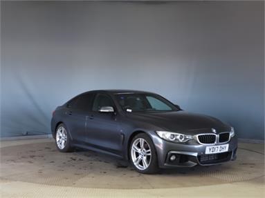 BMW 4 SERIES 420d [190] M Sport 5dr Auto [Professional Media] Diesel - GREY - YD17DHY - 4 Door Coupe