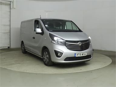 VAUXHALL VIVARO L1 DIESEL 2700 1.6CDTI BiTurbo 120PS ecoFLEX Sportive H1 Van Diesel - GREY - MT15WXA - 5 Door Panel Van