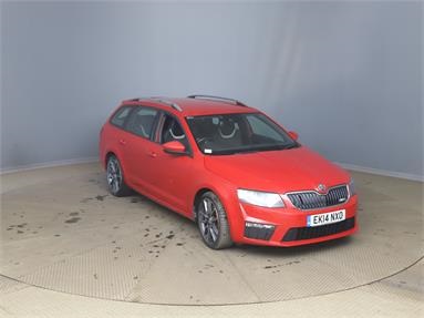 SKODA OCTAVIA 2.0 TSI vRS 5dr Petrol - RED - EK14NXO - 5 Door Estate