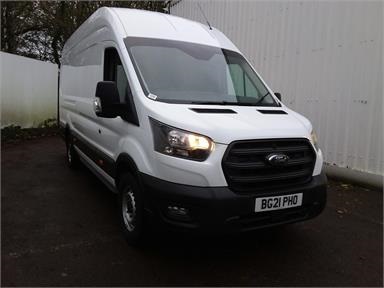 FORD TRANSIT 350 L4 DIESEL RWD 2.0 EcoBlue 130ps H3 Leader Van Diesel - WHITE - BG21PHO - 5 Door Panel Van