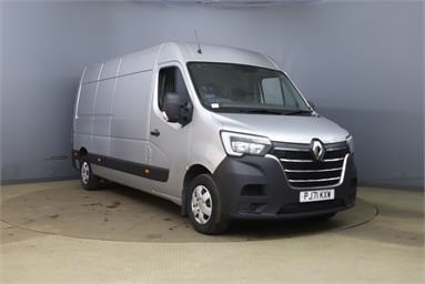 RENAULT MASTER LWB DIESEL FWD LM35 ENERGY dCi 150 Business+ Medium Roof Van Med Roof Diesel - GREY - PJ71KXW - 5 Door Panel Van