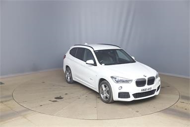 BMW X1 xDrive 18d M Sport 5dr Step Auto Diesel - WHITE - HN18AHX - 5 Door Estate