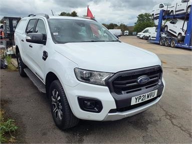 FORD RANGER DIESEL Pick Up Double Cab Wildtrak 2.0 EcoBlue 213 Auto Diesel - WHITE - YP21MVU - 4 Door Pick Up Body