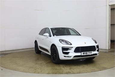 PORSCHE MACAN GTS 5dr PDK Petrol - WHITE - MV18TYY - 5 Door Estate