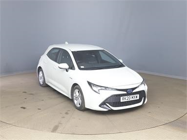 TOYOTA COROLLA 1.8 VVT-i Hybrid Icon Tech 5dr CVT Petrol/Hybrid - WHITE - RK20MXW - 5 Door Hatchback