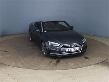AUDI A5 DIESEL CABRIOLET 40 TDI S Line 2dr S Tronic Diesel - GREEN - F22CGC - 2 Door Convertible