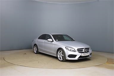 MERCEDES-BENZ C CLASS C220 BlueTEC AMG Line 4dr Auto Diesel - Silver - LP64OTF - 4 Door Saloon