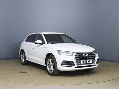AUDI Q5 2.0 TDI Quattro S Line 5dr S Tronic Diesel - WHITE - FE68WTT - 5 Door Estate