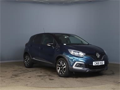 RENAULT CAPTUR 0.9 TCE 90 Dynamique Nav 5dr Petrol - BLUE AND BLACK - CN18VSZ - 5 Door Hatchback